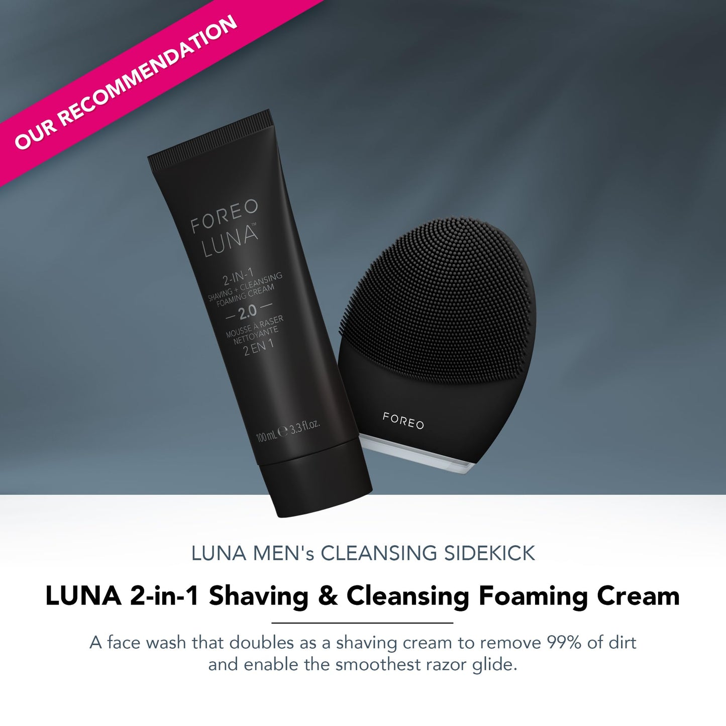 Foreo Luna 3 Smart Facial Cleansing and Firming Massage Brush