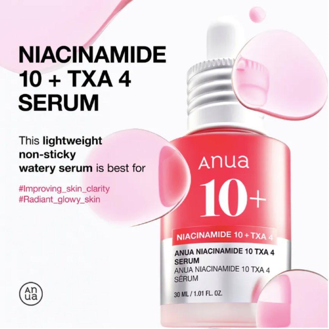 ANUA - NIACINAMIDE 10%+TXA 4% Serum – Face Serum | Korean Skincare Canada - VGLE