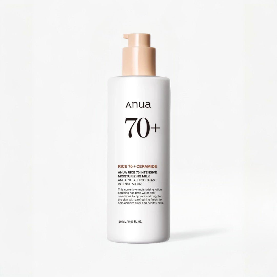 Anua Rice 70 Intense Moisturizing Milk 150ml – Skin Care | Korean Skincare Canada - VGLE