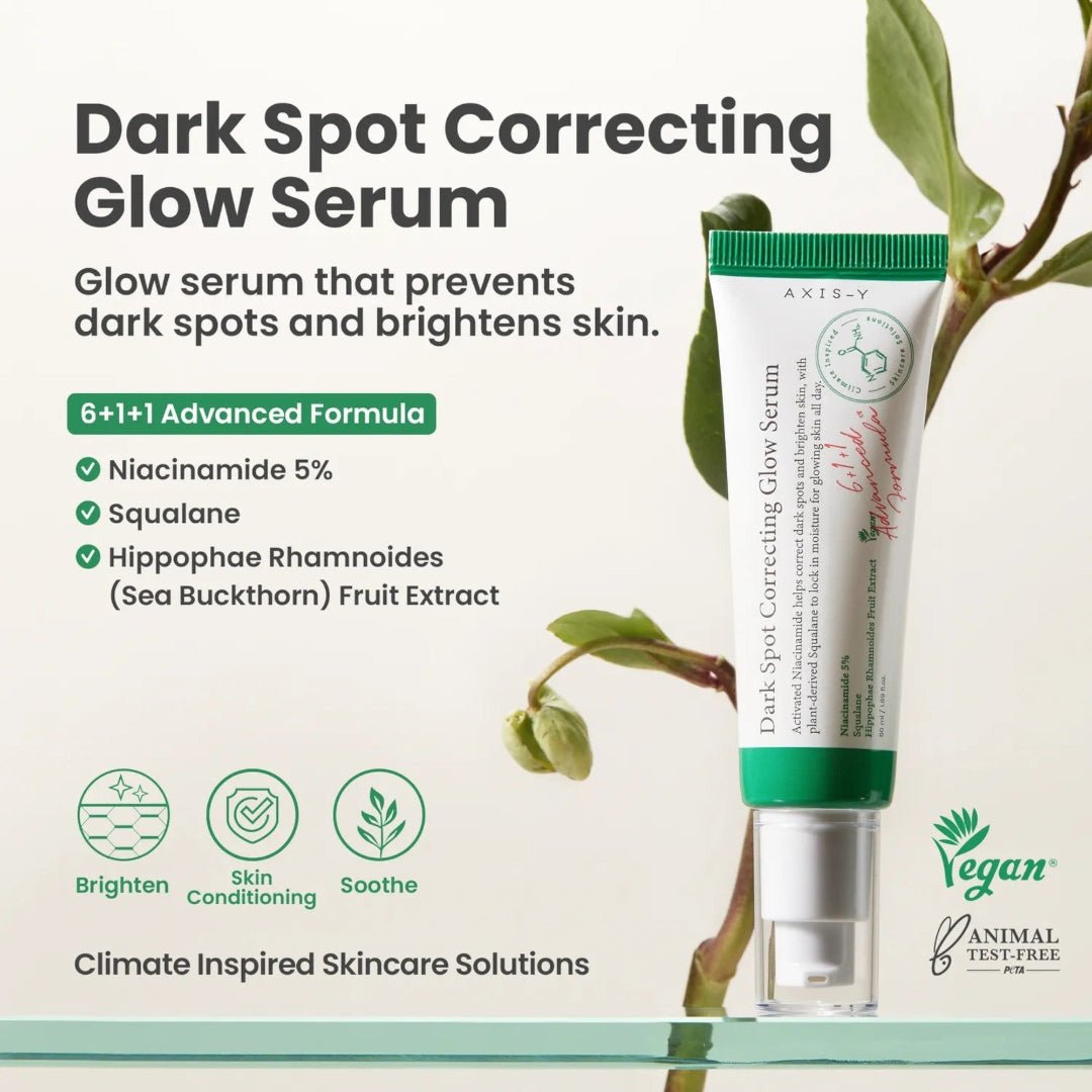 AXIS - Y Dark Spot Correcting Glow Serum & Brightens 50ml – Skin Care | Korean Skincare Canada - VGLE