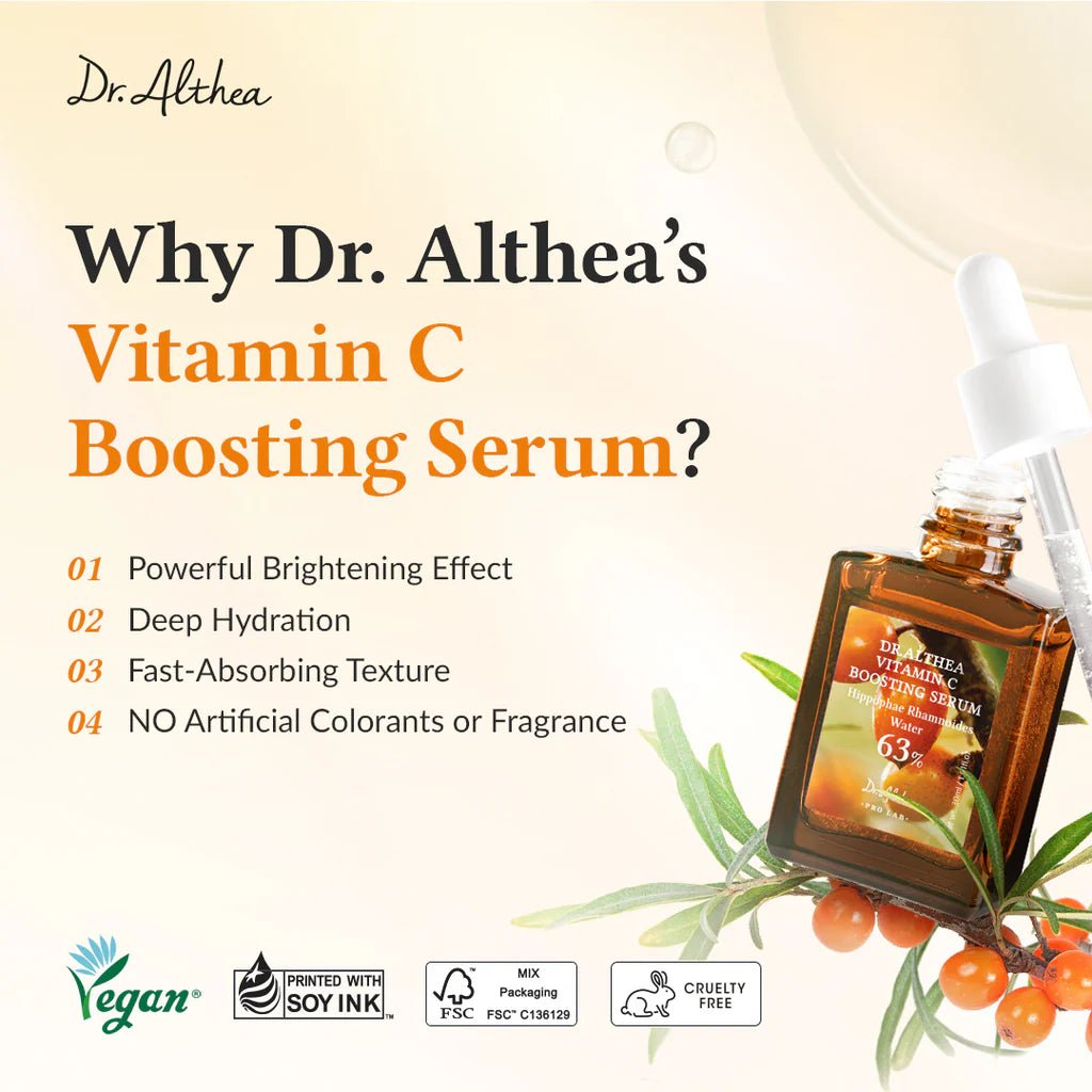 Dr.Althea Vitamin C Boosting Serum 30ml – Skin Care | Korean Skincare Canada - VGLE