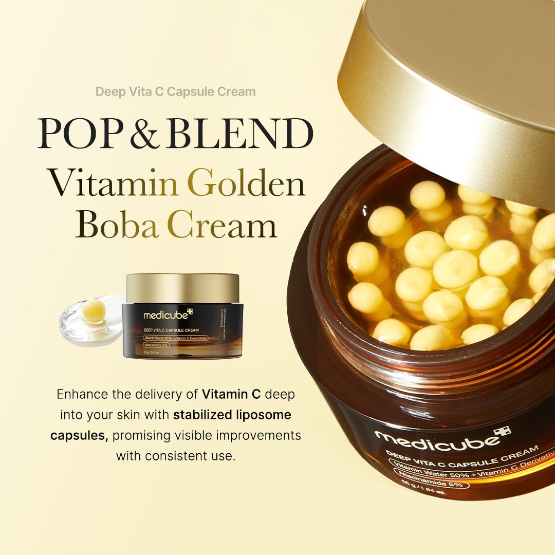 medicube Deep Vita C Capsule Cream 55g – Skin Care | Korean Skincare Canada - VGLE