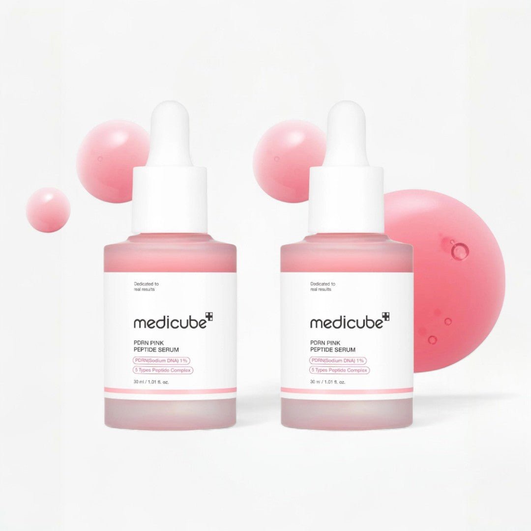 medicube PDRN Pink Peptide Serum Duo 30ml + 30ml – Skin Care | Korean Skincare Canada - VGLE