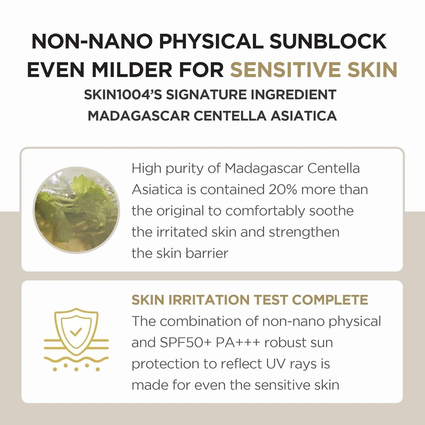 SKIN1004 Madagascar Centella Air - fit Suncream Plus SPF50+ PA++++ 50ml – Skin Care | Korean Skincare Canada - VGLE