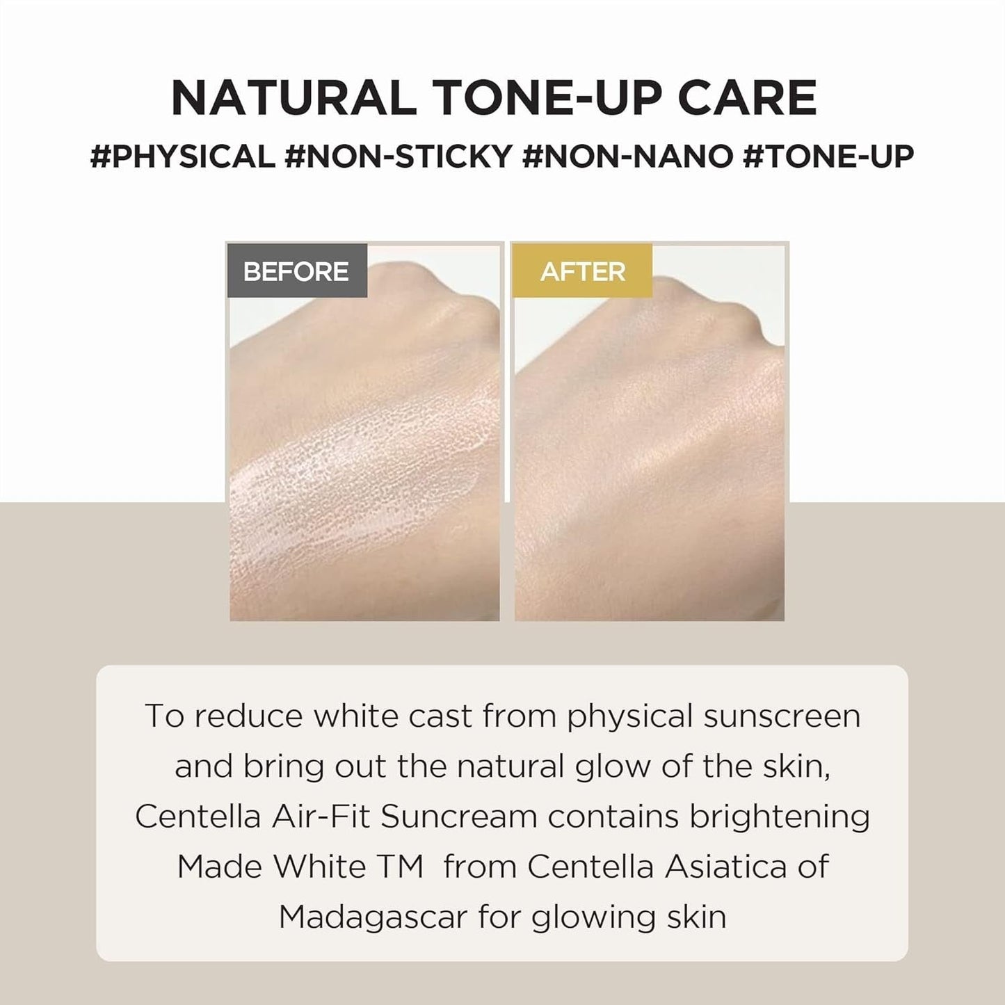 SKIN1004 Madagascar Centella Air - fit Suncream Plus SPF50+ PA++++ 50ml – Skin Care | Korean Skincare Canada - VGLE