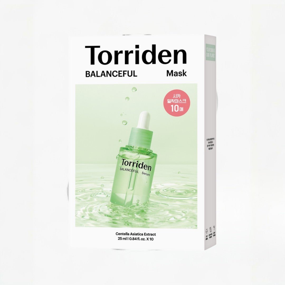 Torriden Balanceful Cica Mask Sheet 10ea – Facial Mask | Korean Skincare Canada - VGLE