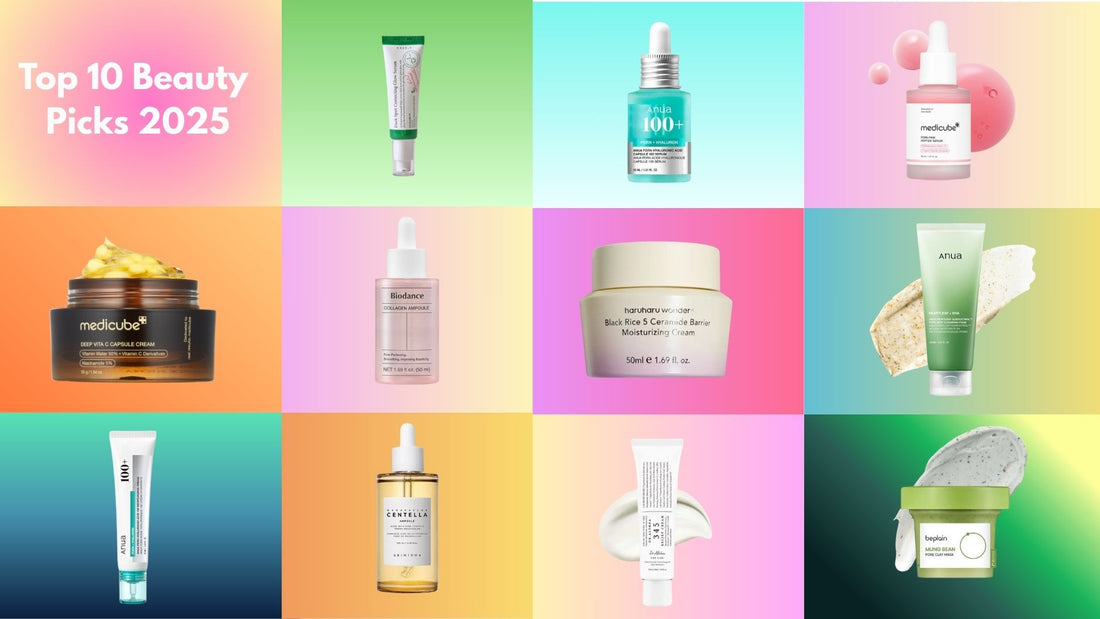 Top 10 Latest Korean Skincare Products of 2025: Must-Have K-Beauty Picks