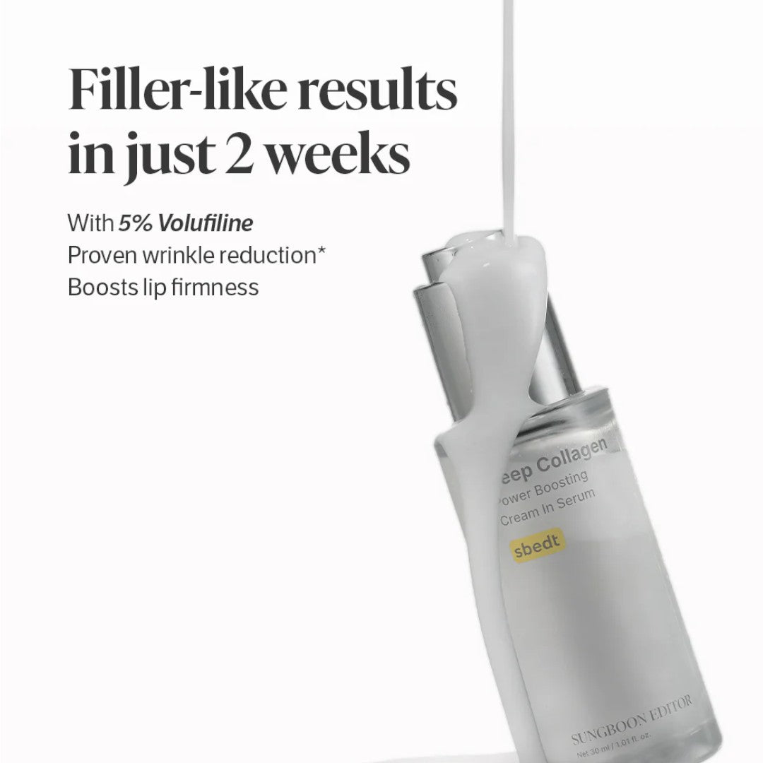 SUNGBOON EDITOR Deep Collagen Power Boosting Cream In Serum 30ml SUNGBOON EDITOR