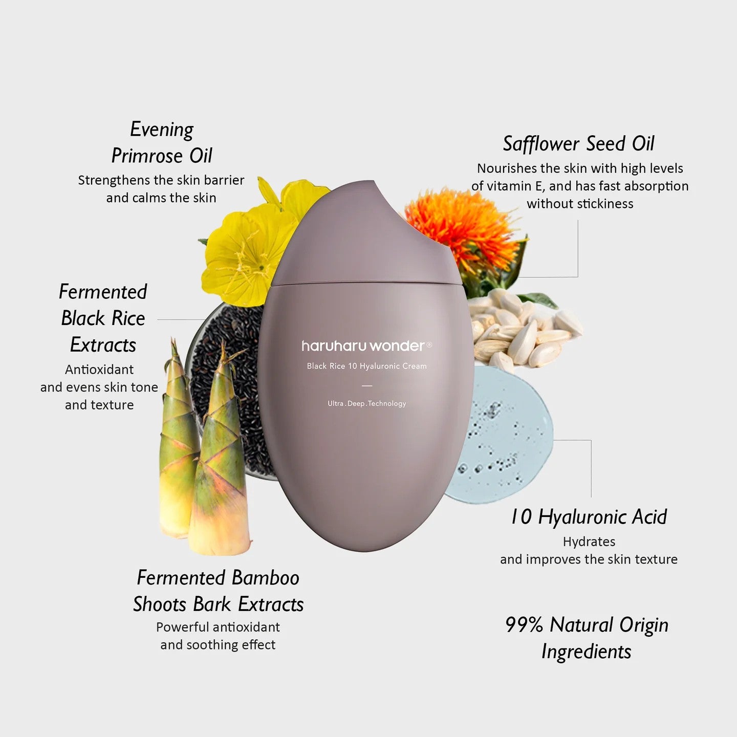 haruharu wonder Black Rice 10 Hyaluronic Cream 50ml haruharu wonder