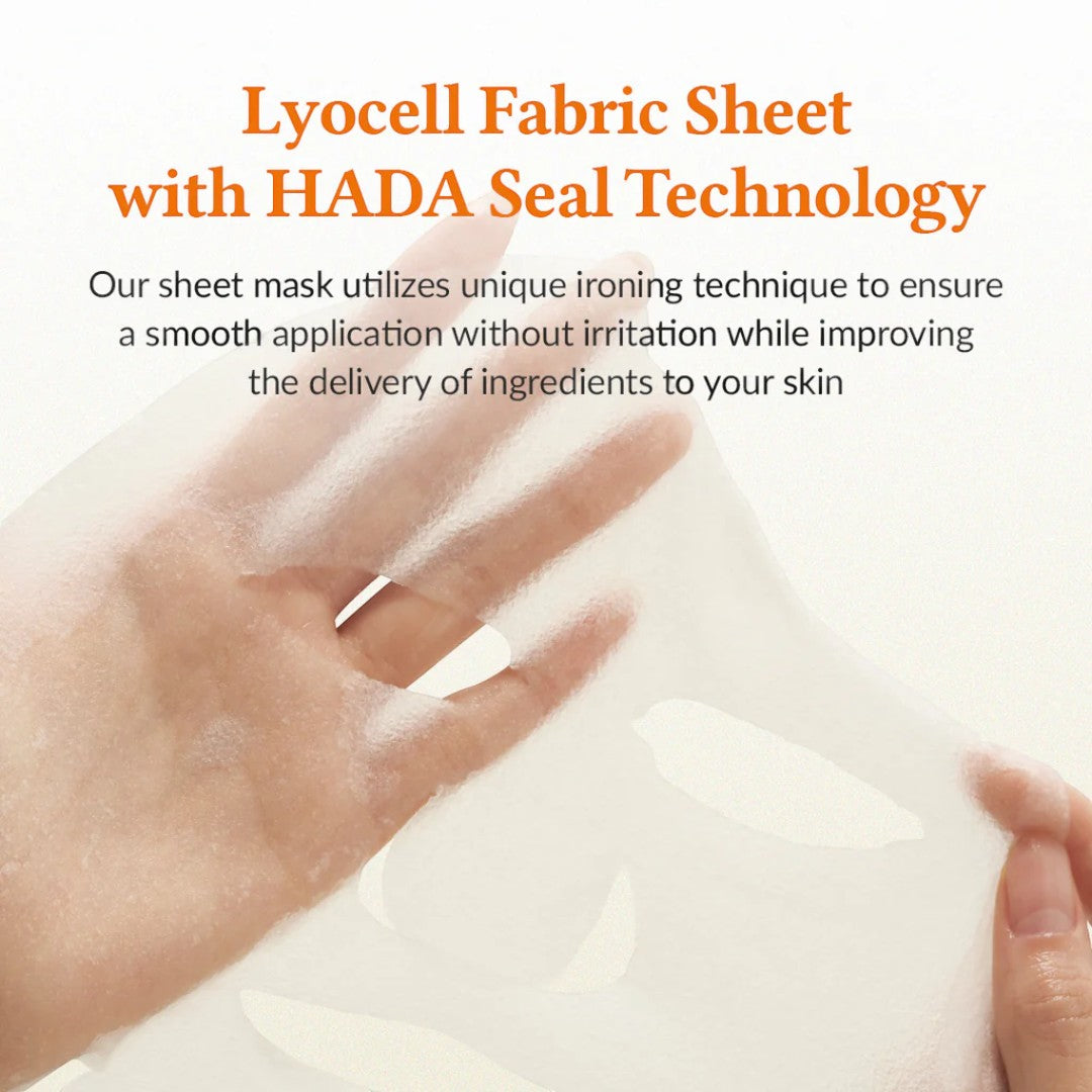Lyocell fabric sheet for Dr. Althea Vita Glow Mask ensuring smooth application and effective ingredient delivery.