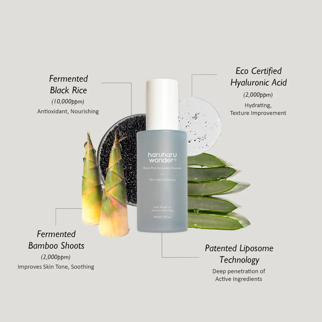 haruharu wonder Black Rice Hyaluronic Essence 50ml haruharu wonder