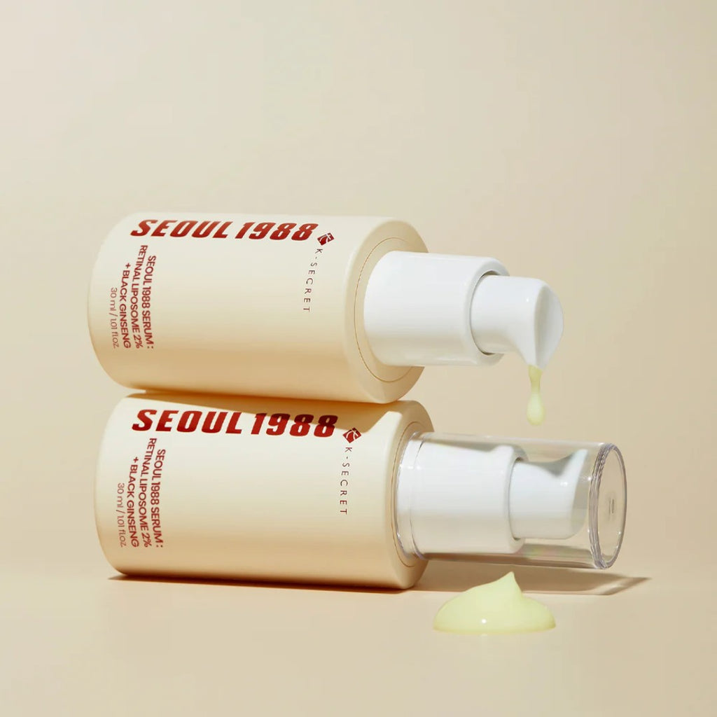 K-SECRET SEOUL 1988 Serum: Retinal Liposome 2% + Black Ginseng 30ml K-SECRET