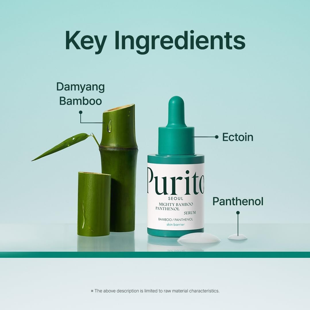 Purito Mighty Bamboo Panthenol Serum 30ml Purito Seoul
