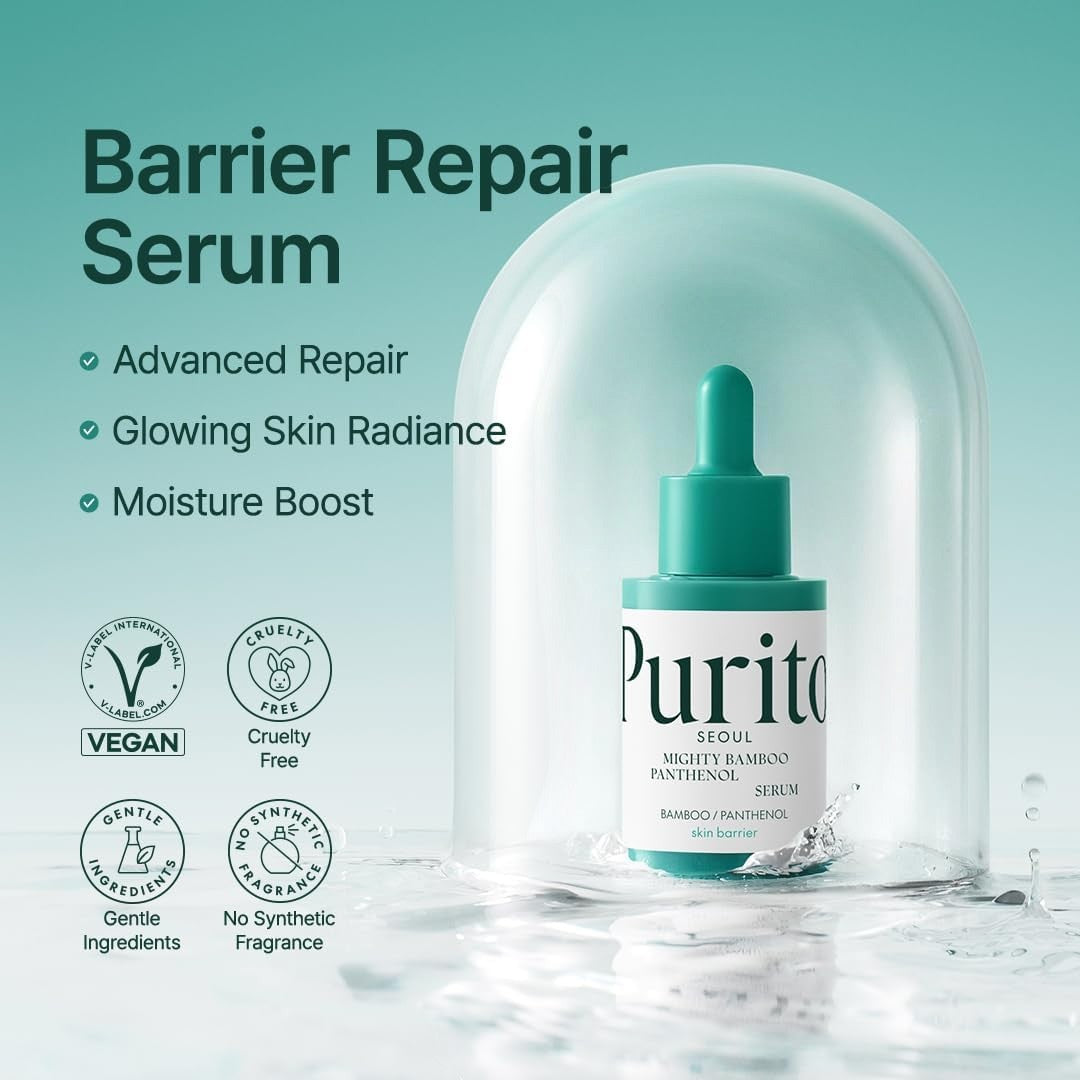 Purito Mighty Bamboo Panthenol Serum 30ml Purito Seoul