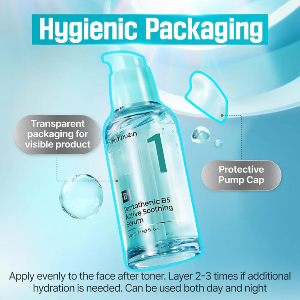 numbuzin No.1 Pantothenic B5 Active Soothing Serum 50ml numbuzin