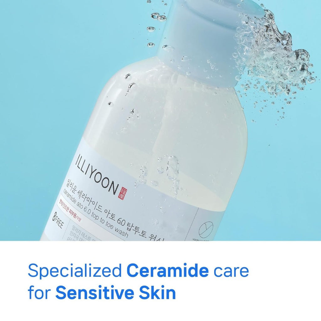 Illiyoon Ceramide Ato 6.0 Top to Toe Wash 500ml Illiyoon