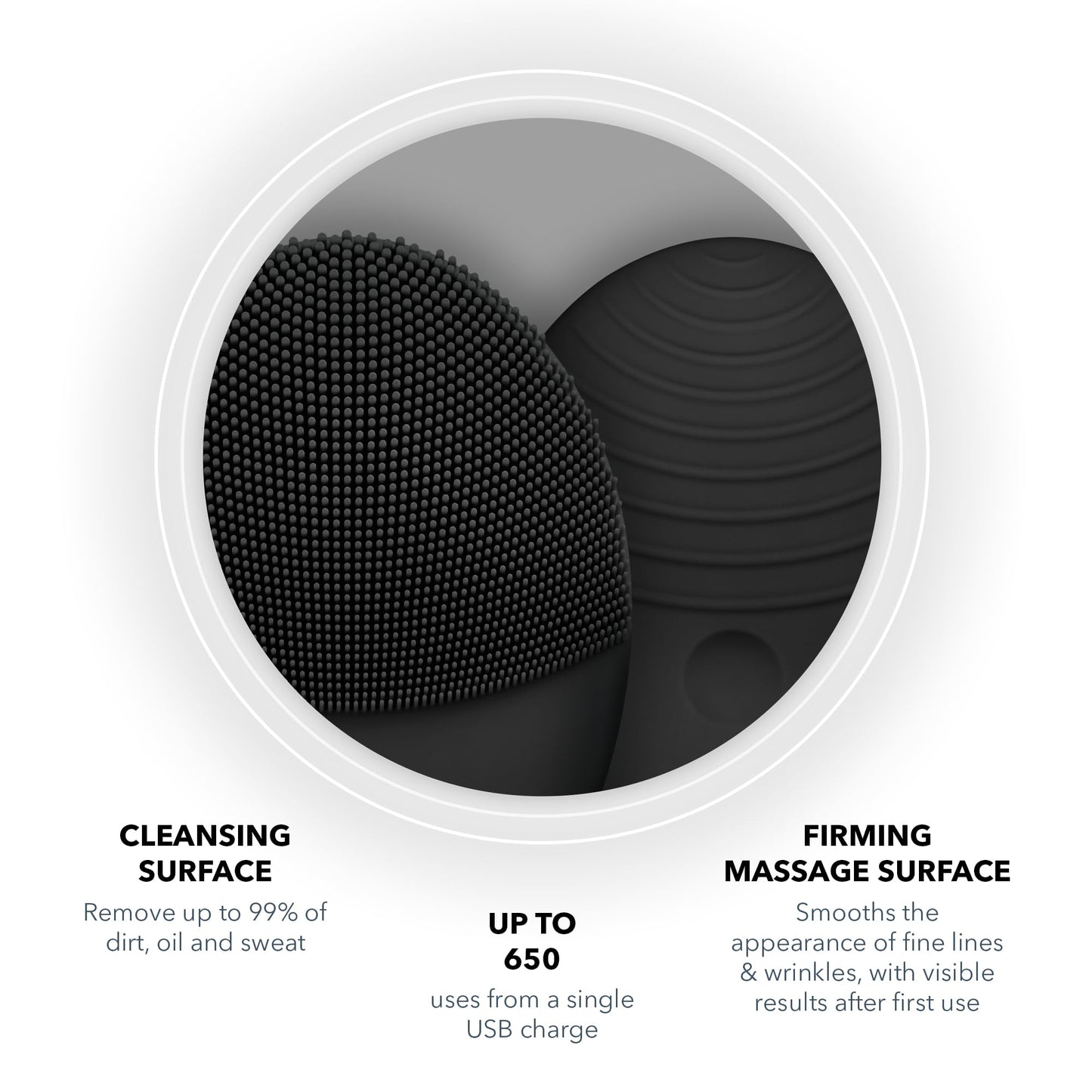Foreo Luna 3 Smart Facial Cleansing and Firming Massage Brush