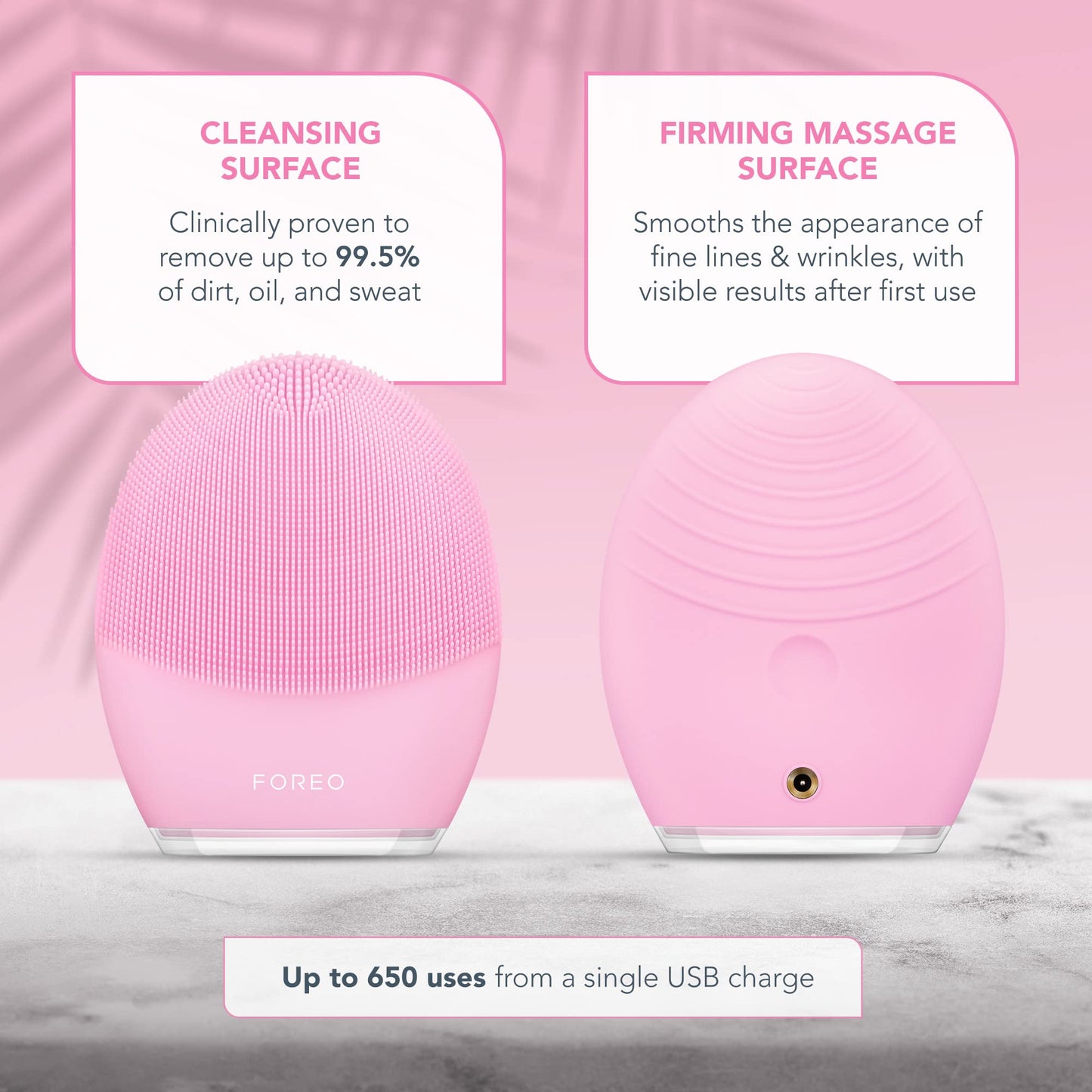 Foreo Luna 3 Smart Facial Cleansing and Firming Massage Brush