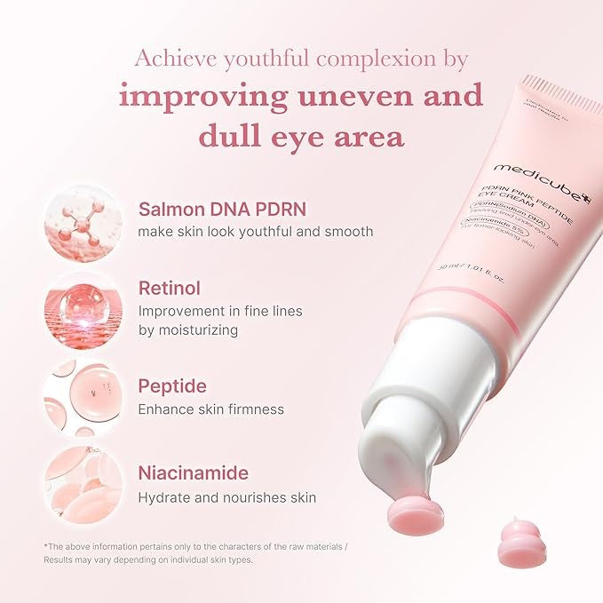 medicube PDRN Pink Peptide Eye Serum 30ml medicube