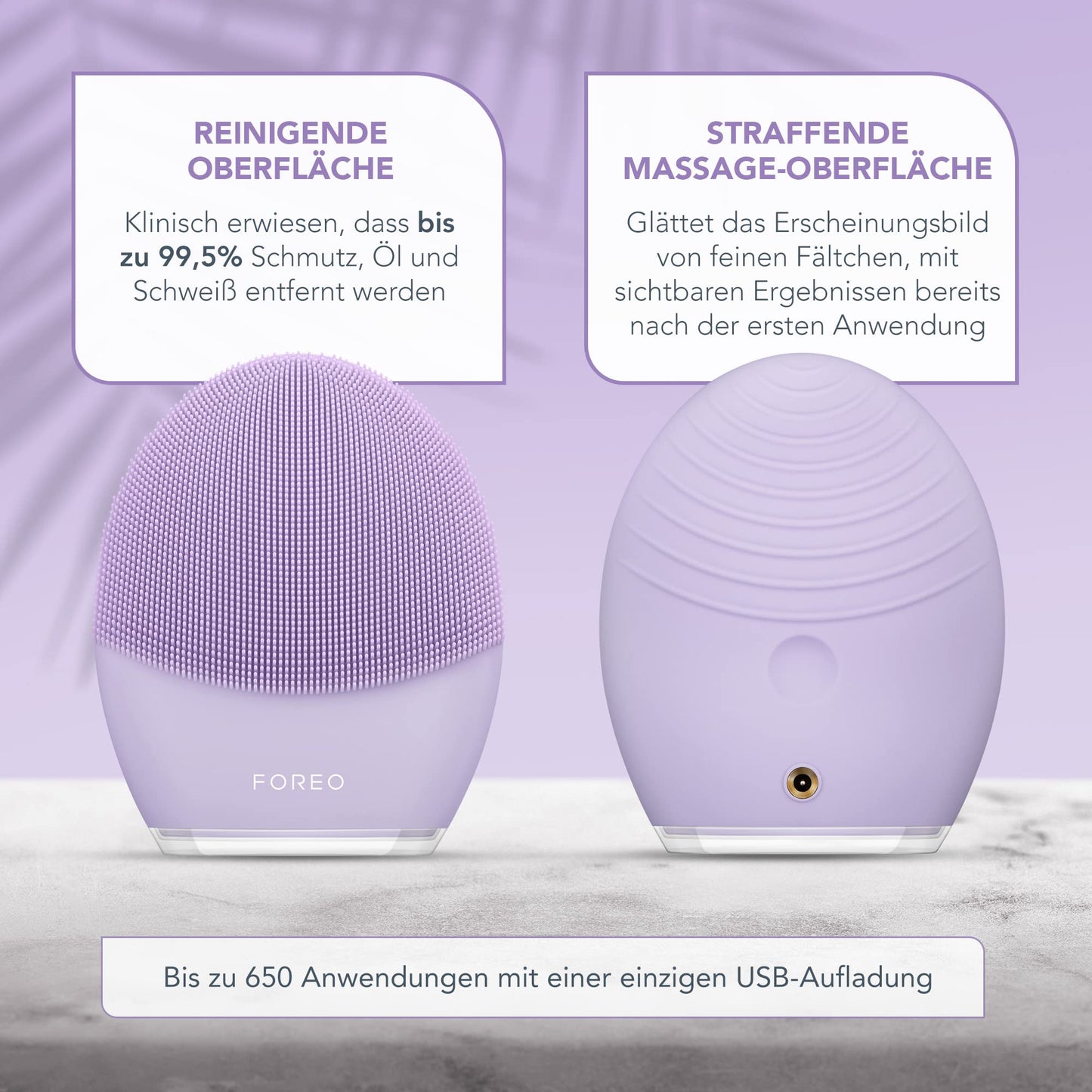 Foreo Luna 3 Smart Facial Cleansing and Firming Massage Brush