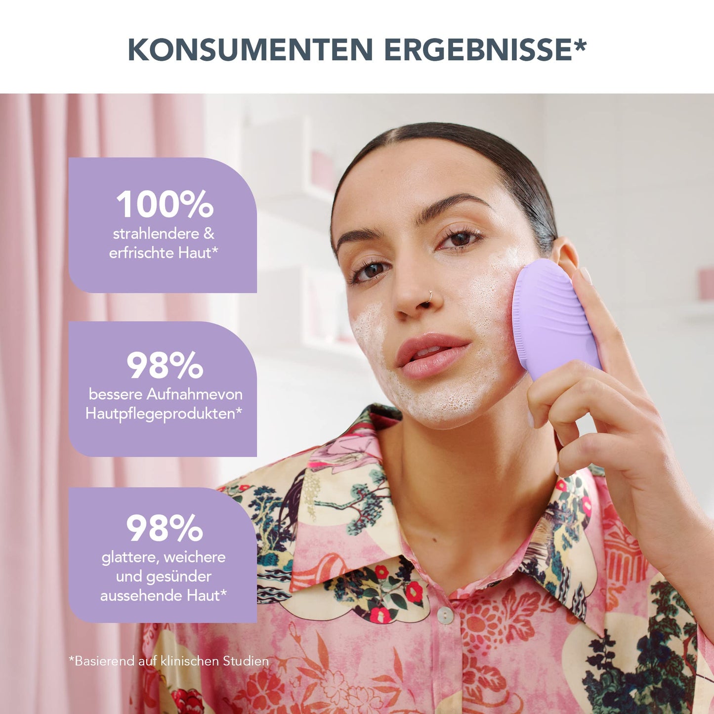 Foreo Luna 3 Smart Facial Cleansing and Firming Massage Brush