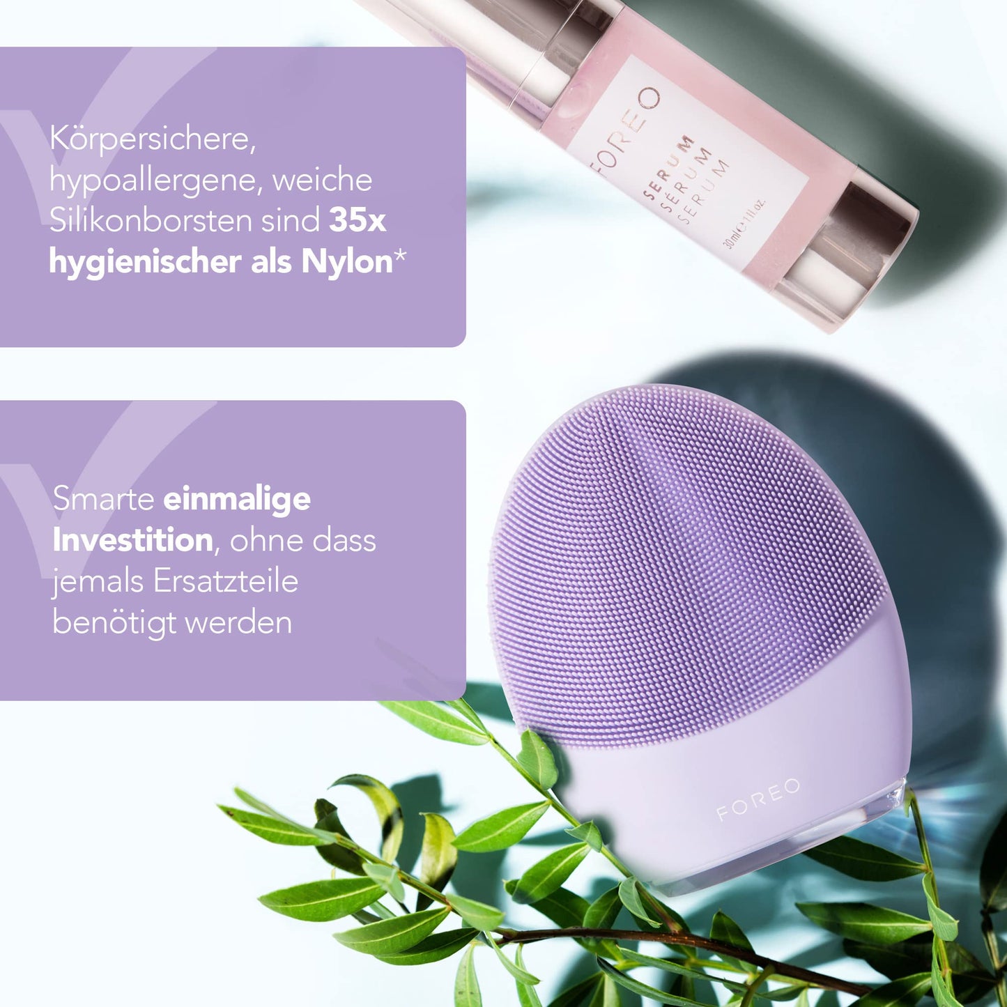 Foreo Luna 3 Smart Facial Cleansing and Firming Massage Brush