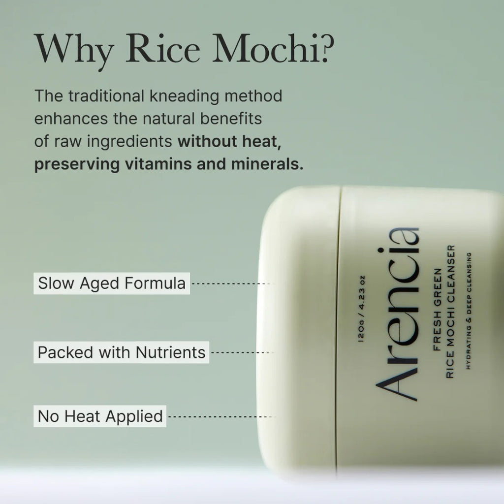 Arencia Fresh Green Rice Mochi Cleanser Arencia