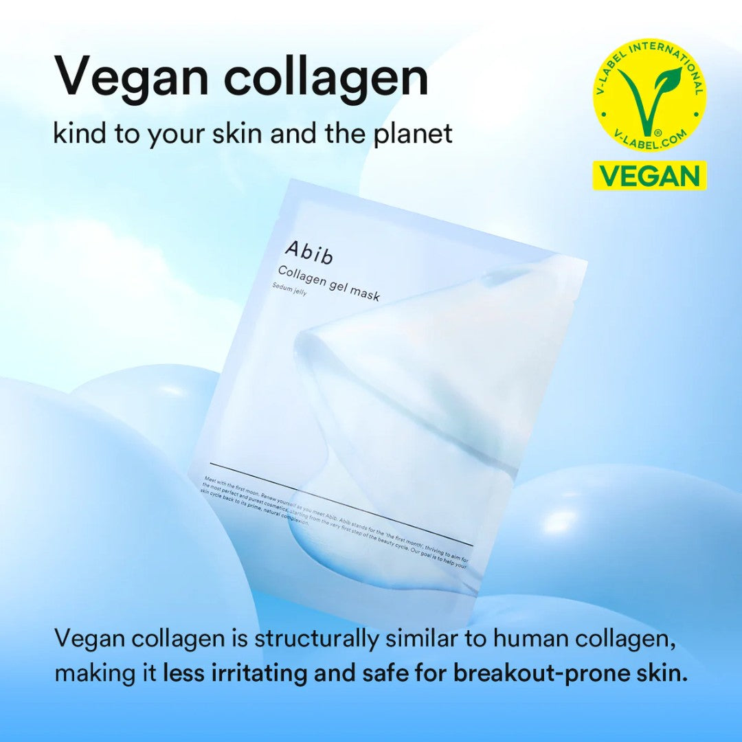 Abib Collagen Gel Mask Sedum Jelly 4 Sheets - Hydrating