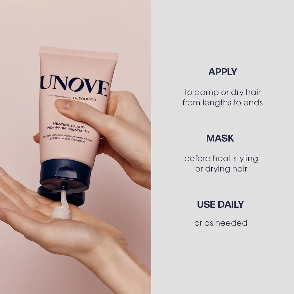 Unove Heating Guard No-Wash Hair Treatment 147ml Unove