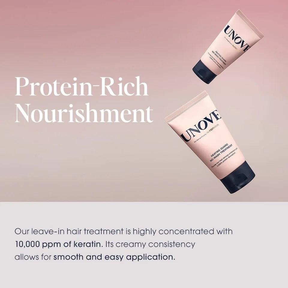 Unove Heating Guard No-Wash Hair Treatment 147ml Unove
