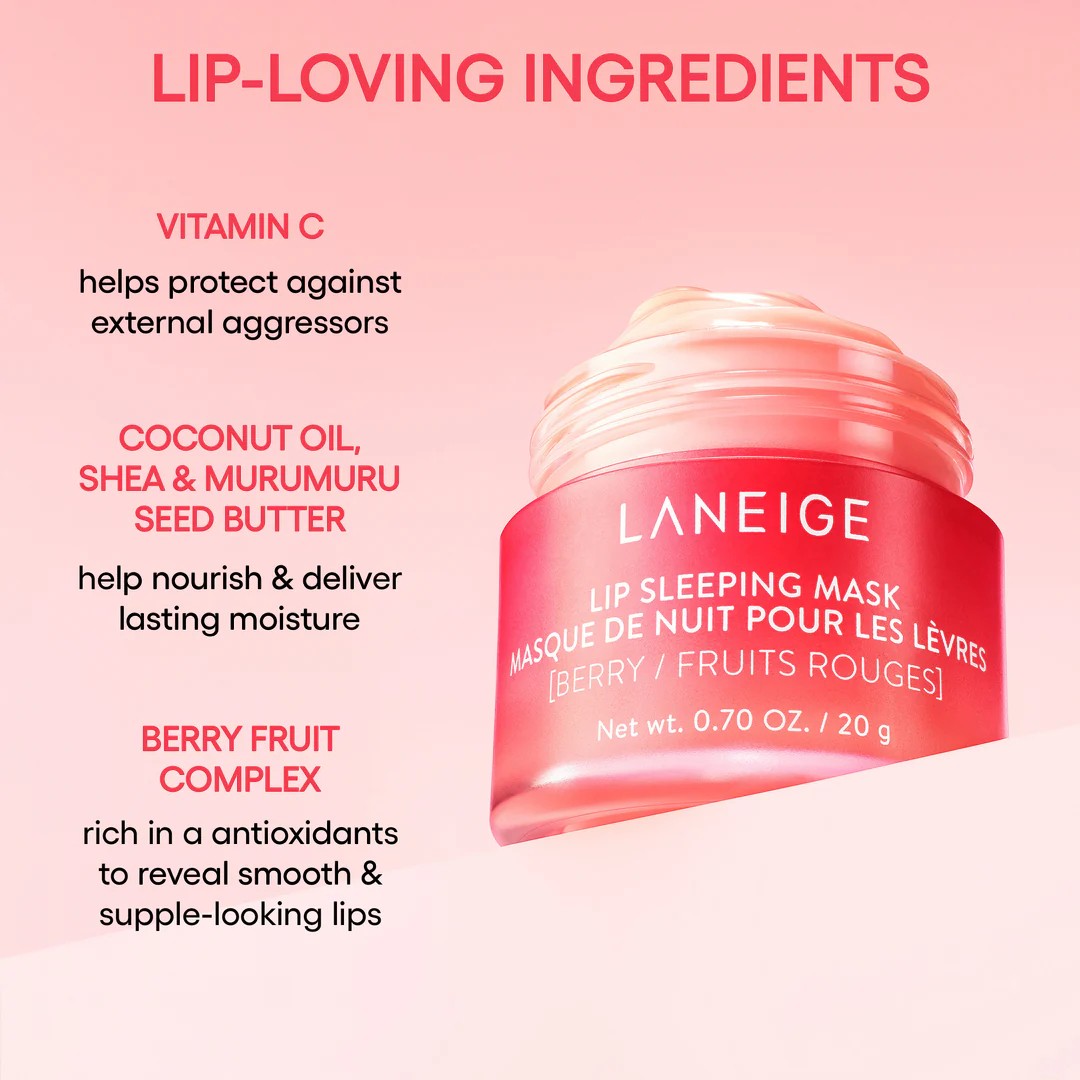 LANEIGE - Lip Sleeping Mask EX - Berry 20g LANEIGE