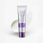 Tube of Time Revolution Retinol Shot Cream by Missha on a light gray background