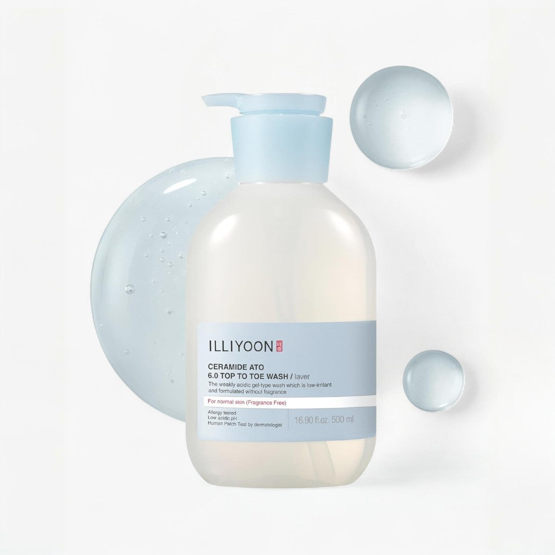 Illiyoon Ceramide Ato 6.0 Top to Toe Wash 500ml Illiyoon
