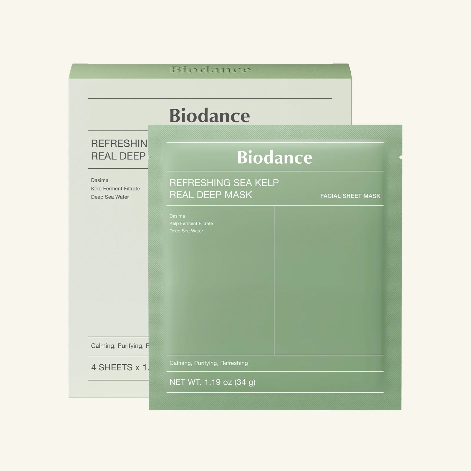 Biodance Refreshing Sea Kelp Real Deep Mask Biodance