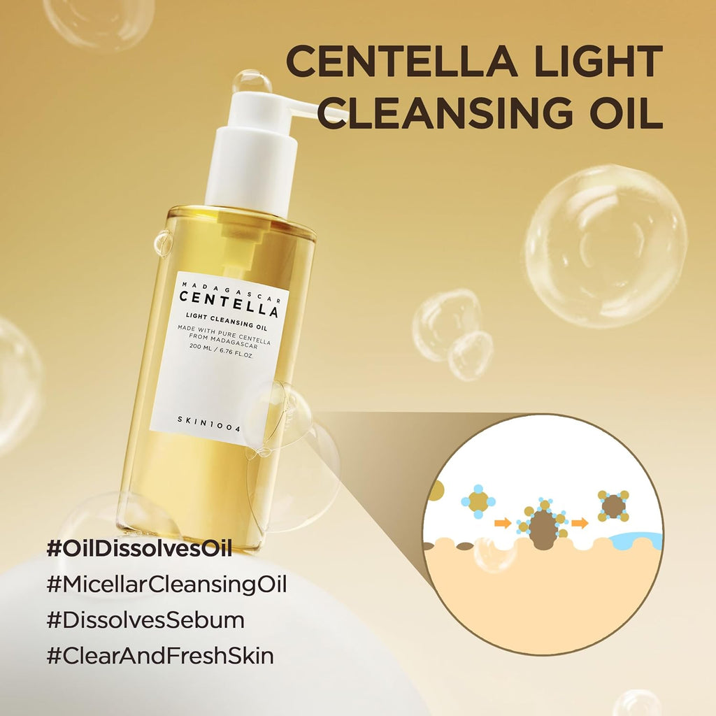 SKIN1004 Madagascar Centella Light Cleansing Oil 200ml SKIN1004