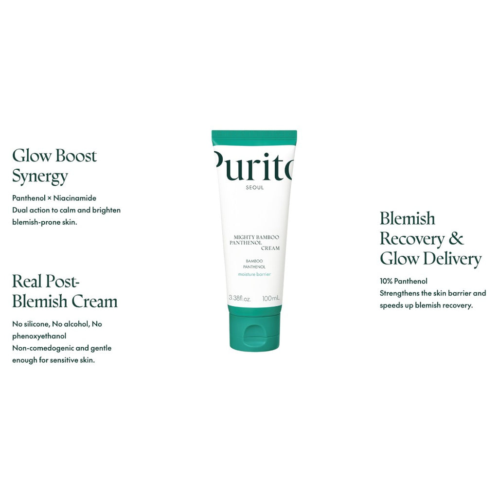 Purito Mighty Bamboo Panthenol Cream 100ml Purito Seoul