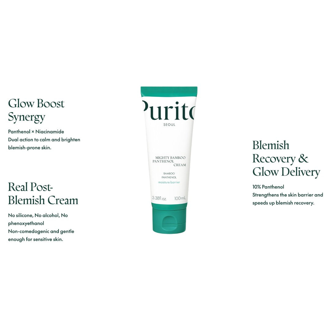 Purito Mighty Bamboo Panthenol Cream 100ml Purito Seoul