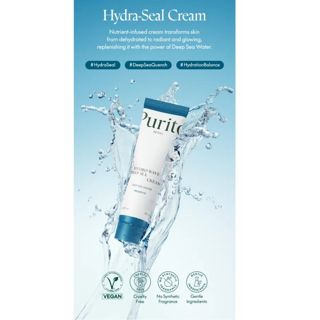 Purito Hydro Wave Deep Sea Cream 50ml Purito Seoul