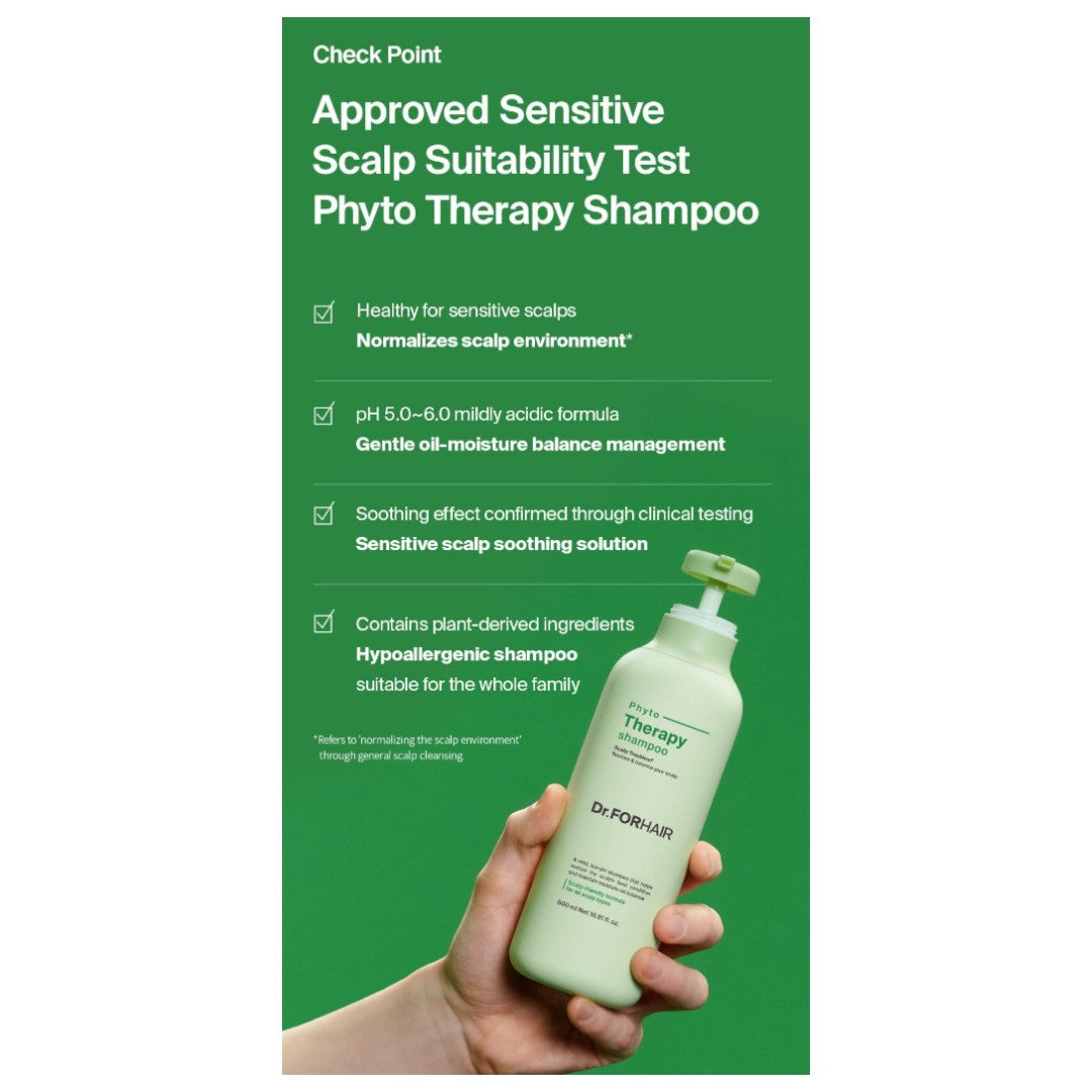 Dr.FORHAIR Phyto Therapy Shampoo 500ml Dr.FORHAIR
