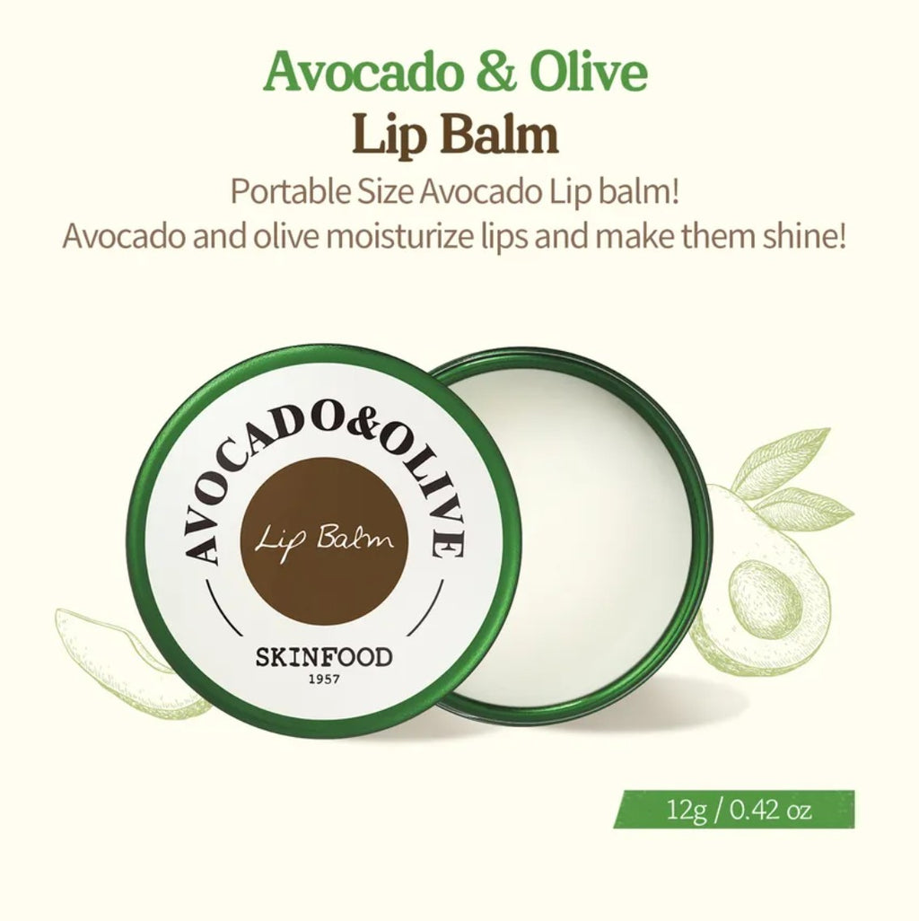 SKINFOOD Avocado & Olive Lip Balm 12g SKINFOOD