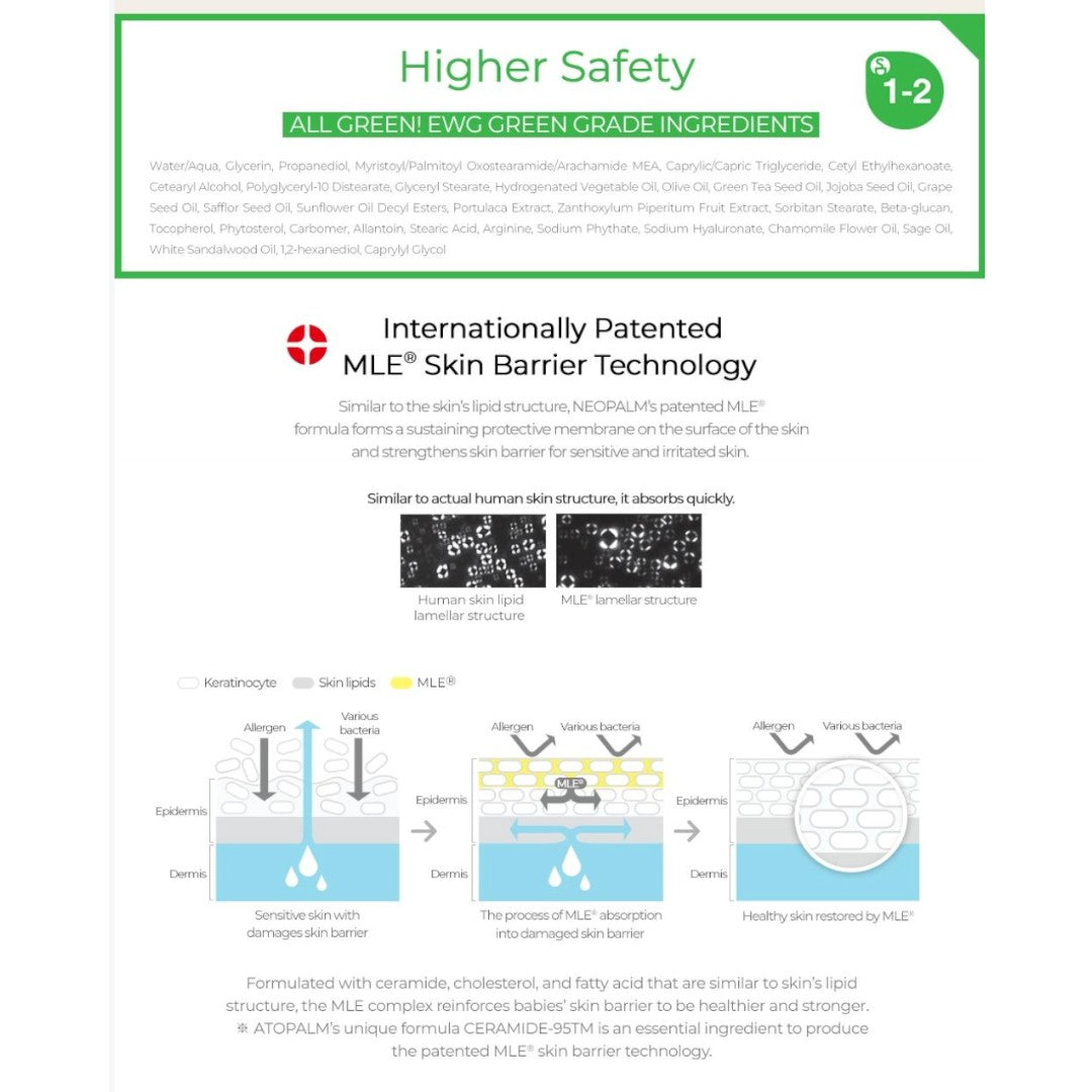 ATOPALM - MLE Cream 50ml VGLE Studios
