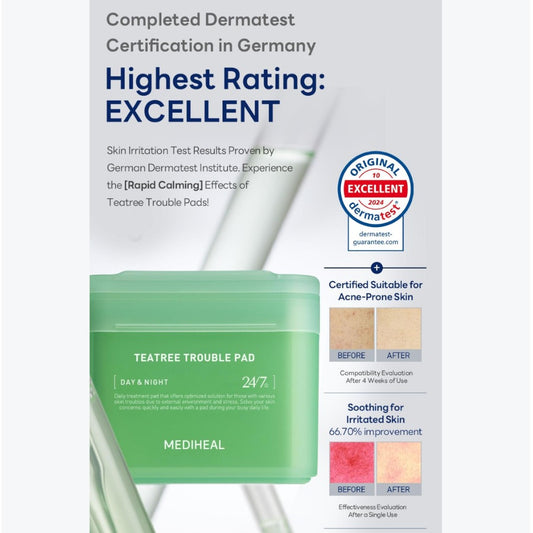 MEDIHEAL TEATREE TROUBLE
PAD (100PCS)