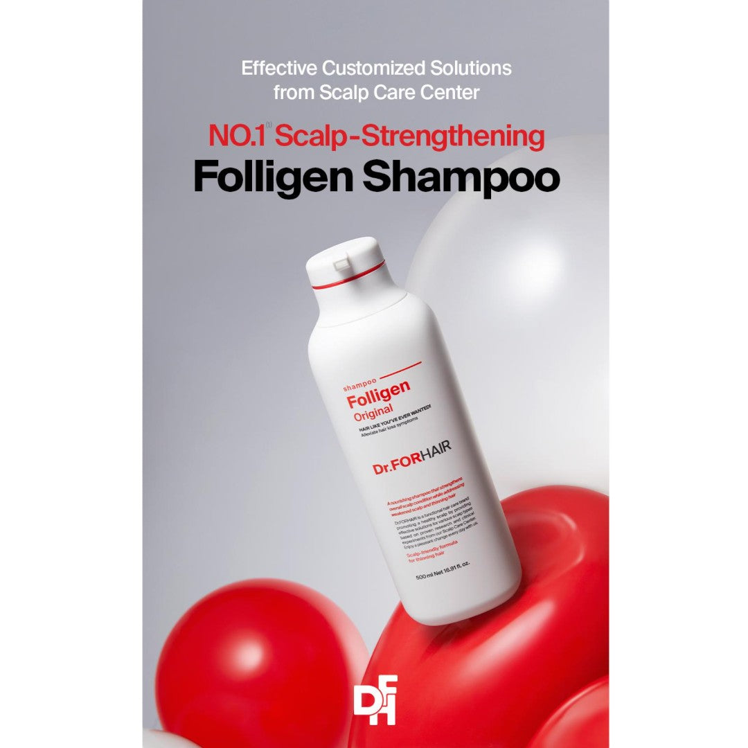 Dr.FORHAIR - Folligen Original Shampoo Jumbo 500ml VGLE Studios