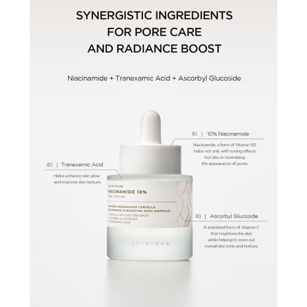 SKIN1004 Niacinamide 10 Boosting Shot Ampoule 30ml SKIN1004