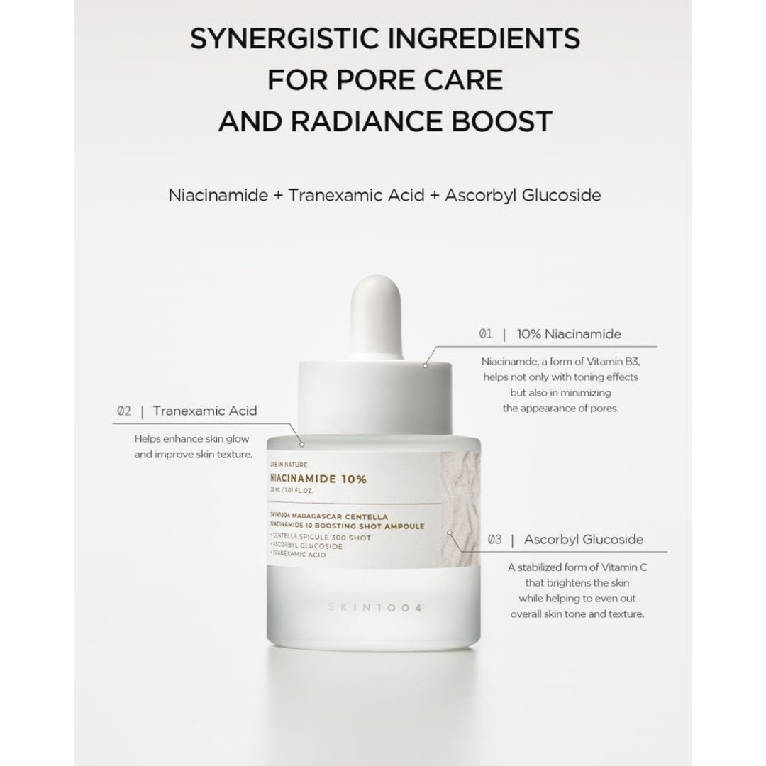 SKIN1004 Niacinamide 10 Boosting Shot Ampoule 30ml SKIN1004