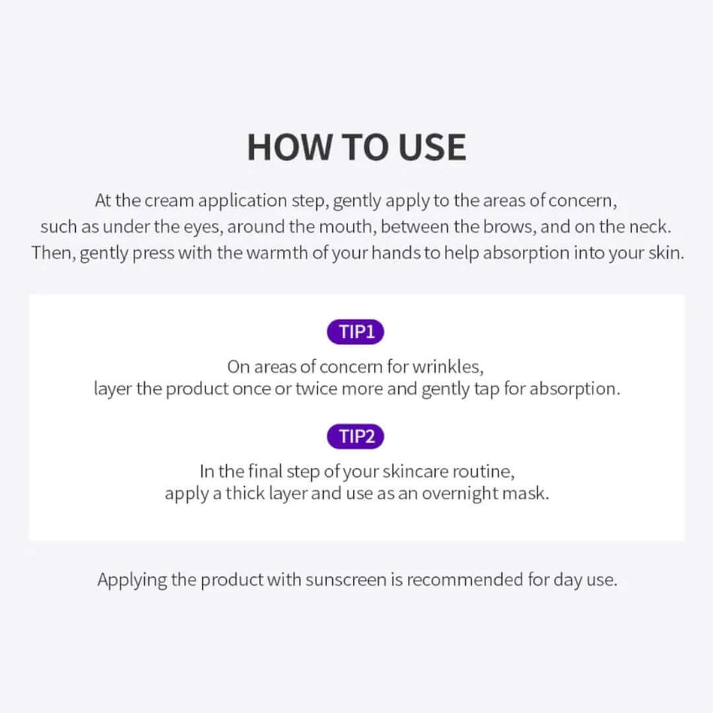 MISSHA Time Revolution Retinol 500 Shot Cream 60ml VGLE Studios