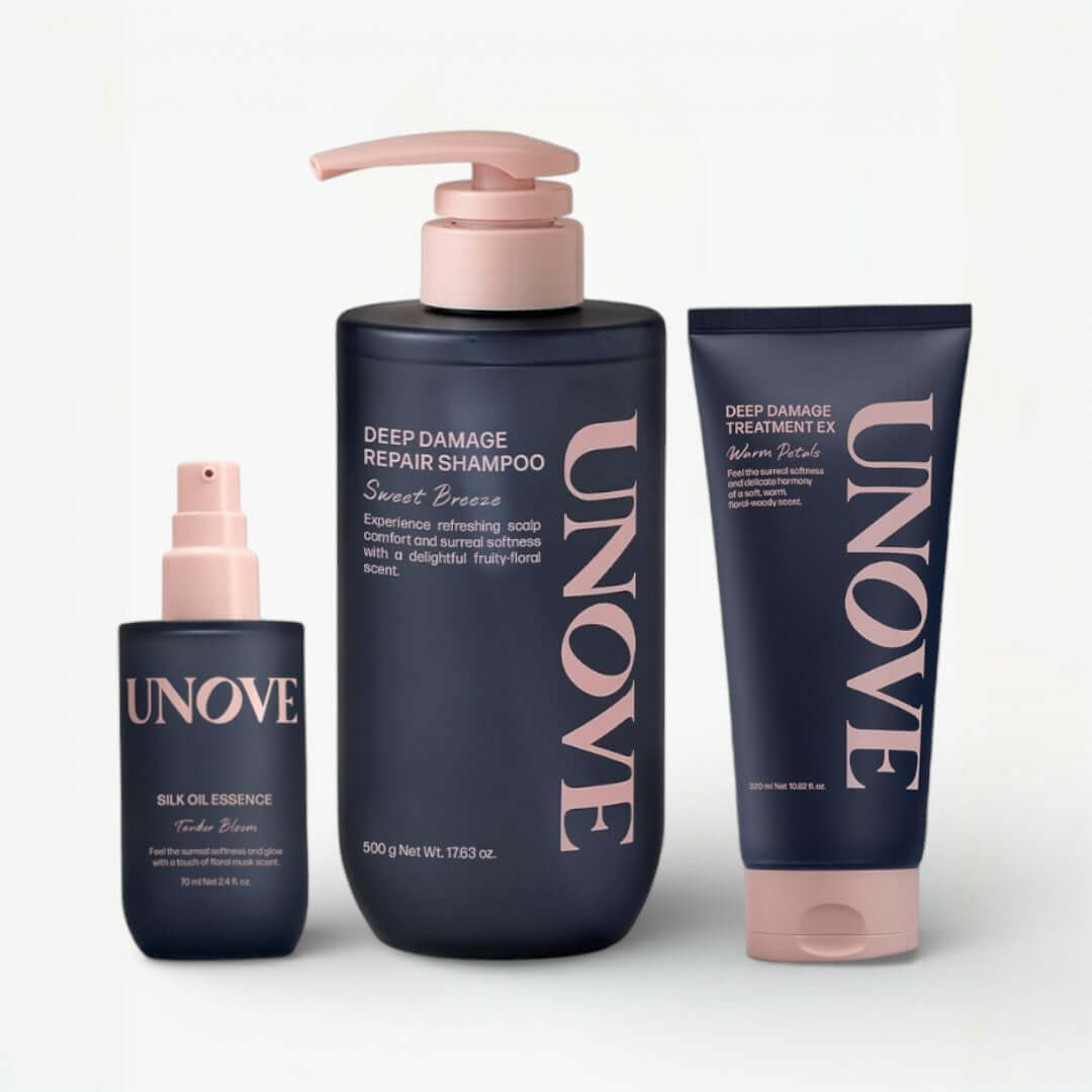 UNOVE Glass Hair Care Set 2 Unove