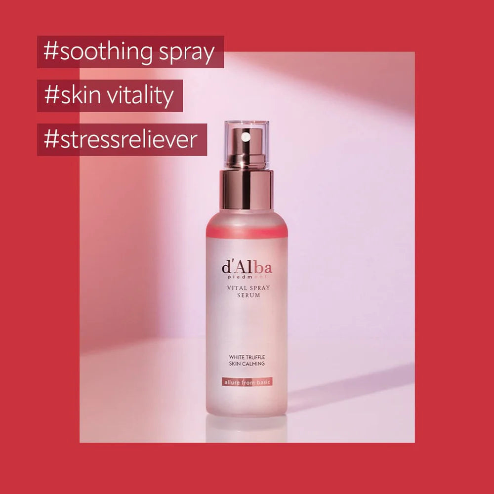 d'Alba Italian White Truffle Vital Spray Serum Duo 100ml + 100ml