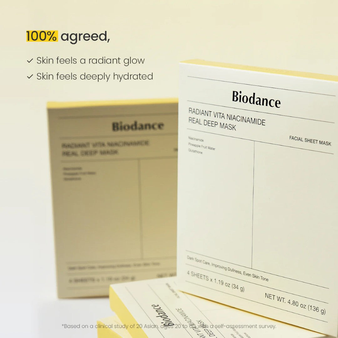 Biodance Radiant Vita Niacinamide Real Deep Mask Biodance