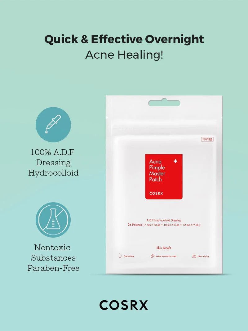 COSRX Acne Pimple Master Patch 24 Patches (3 Sizes) COSRX